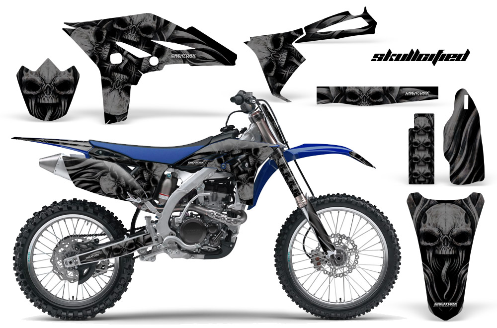 YAMAHA YZ250F 2010 2011 2012 GRAPHICS KIT DECAL SFBBLNP  