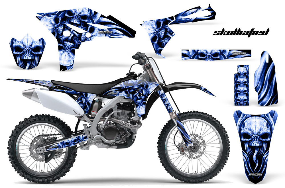 YAMAHA YZ250F 2010 2011 2012 GRAPHICS KIT DECALS SFBLB  