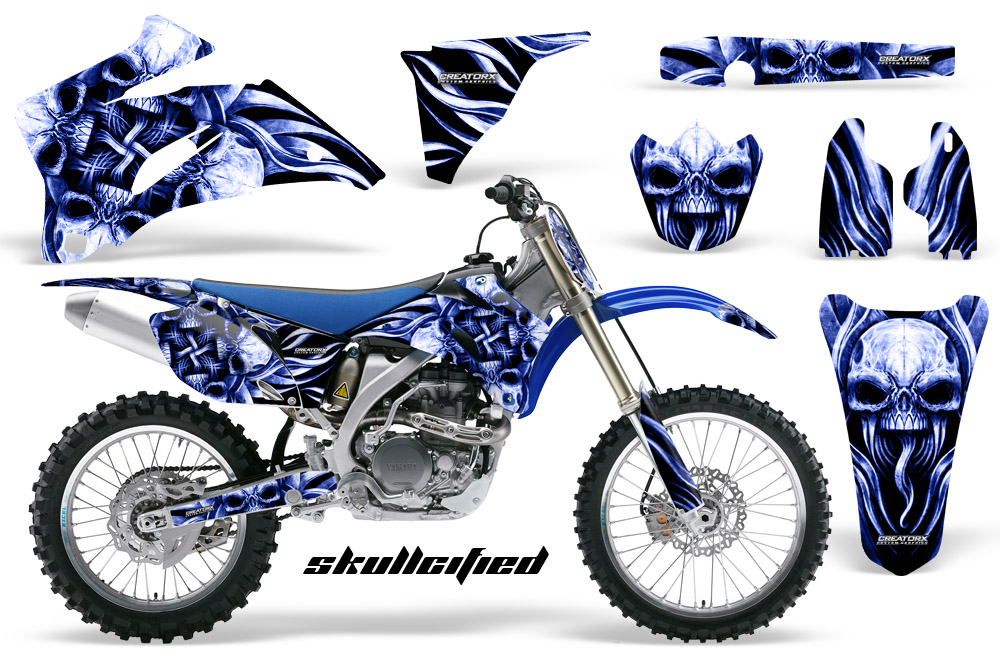 YAMAHA YZ250F YZ450F 06 09 GRAPHICS KIT DECALS SFBLBL NP  