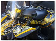 Can-Am Renegade CreatorX Graphics SpiderX Yellow 001