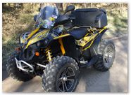 Can-Am Renegade CreatorX Graphics SpiderX Yellow 003