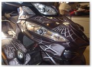 Can-Am Spyder RTS Graphics by CreatorX SpiderX Design Silver 008