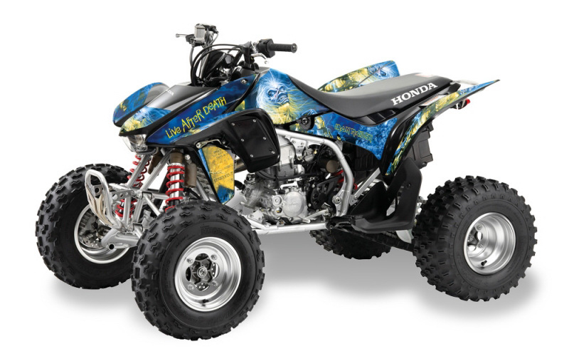 Iron Maiden Honda Quad Graphic Kit