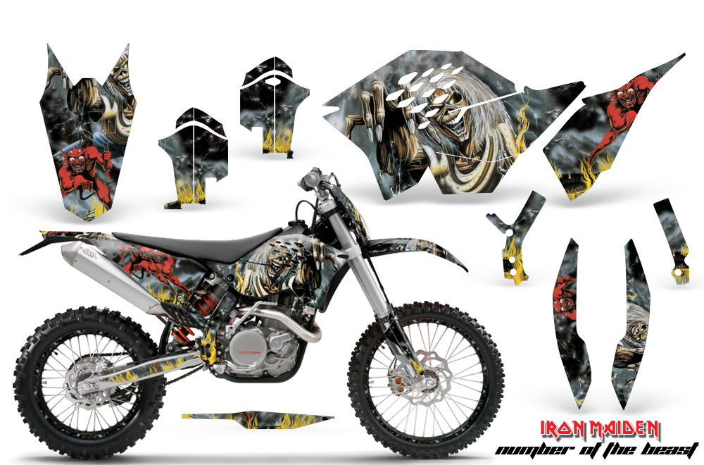 KTM C5 Graphics SX/SX-F 125-525 07-10, EXC 125-525 08-11, XC 125-525 08 ...