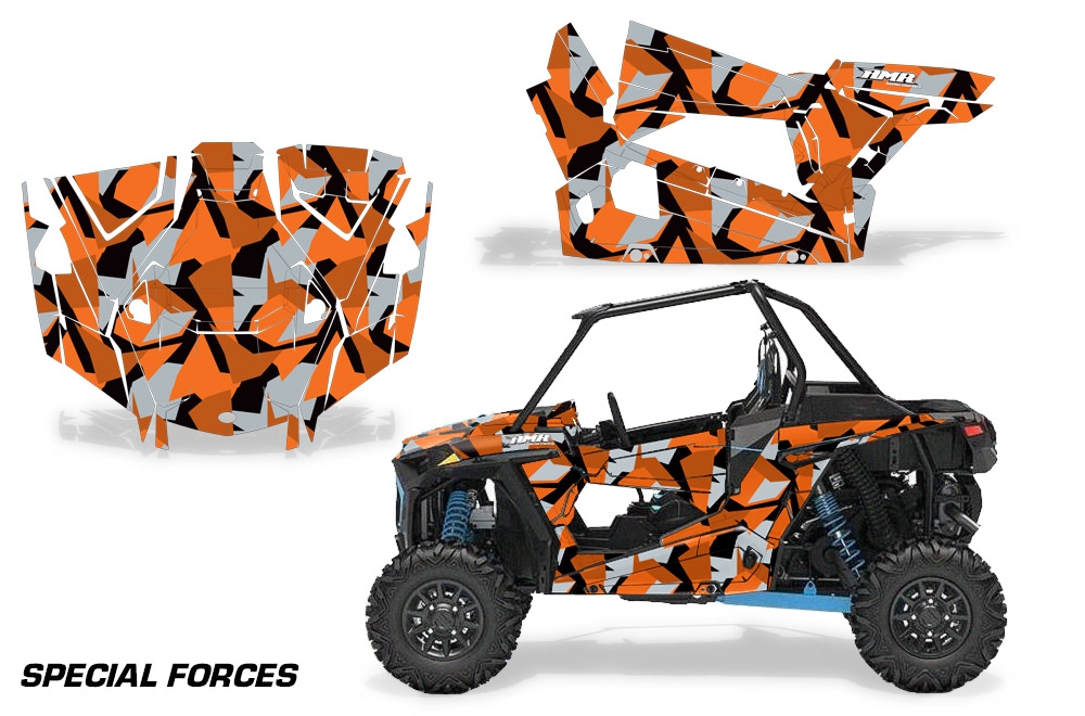 Polaris RZR Turbo / Turbo S / XP Rzr 1000 2019-2022 2 Door Graphics Kit